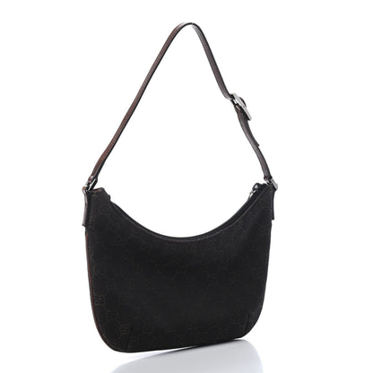 Gucci Monogram Pochette Dark Brown 2 of 5