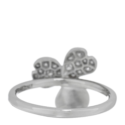 Tiffany Platinum Diamond Paper Flowers Ring 50 5.25 3 of 5