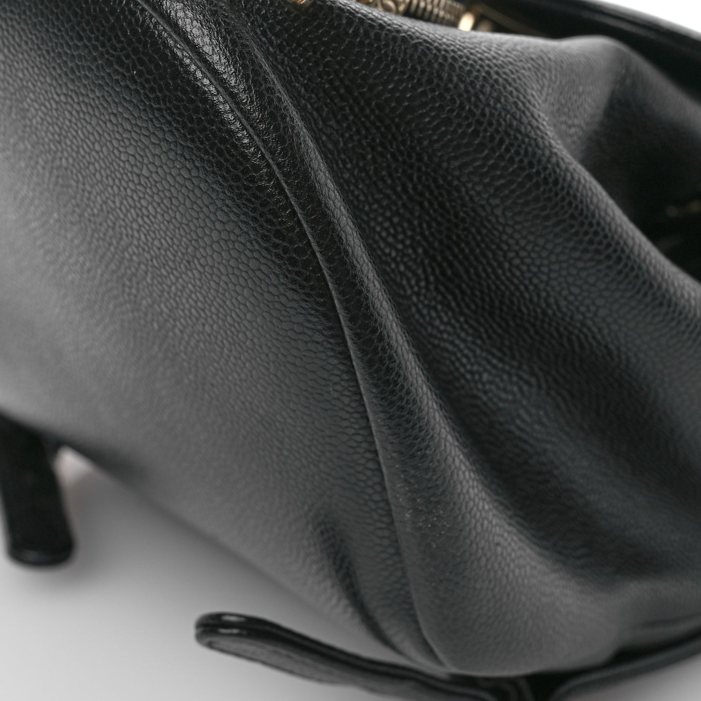 Caviar Quilted Mini Business Affinity Backpack Black