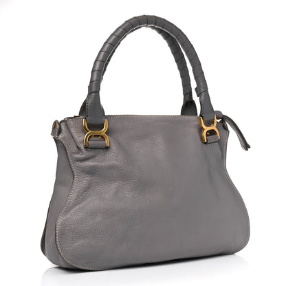 Chloe Calfskin Medium Marcie Satchel Cashmere Grey 2 of 10