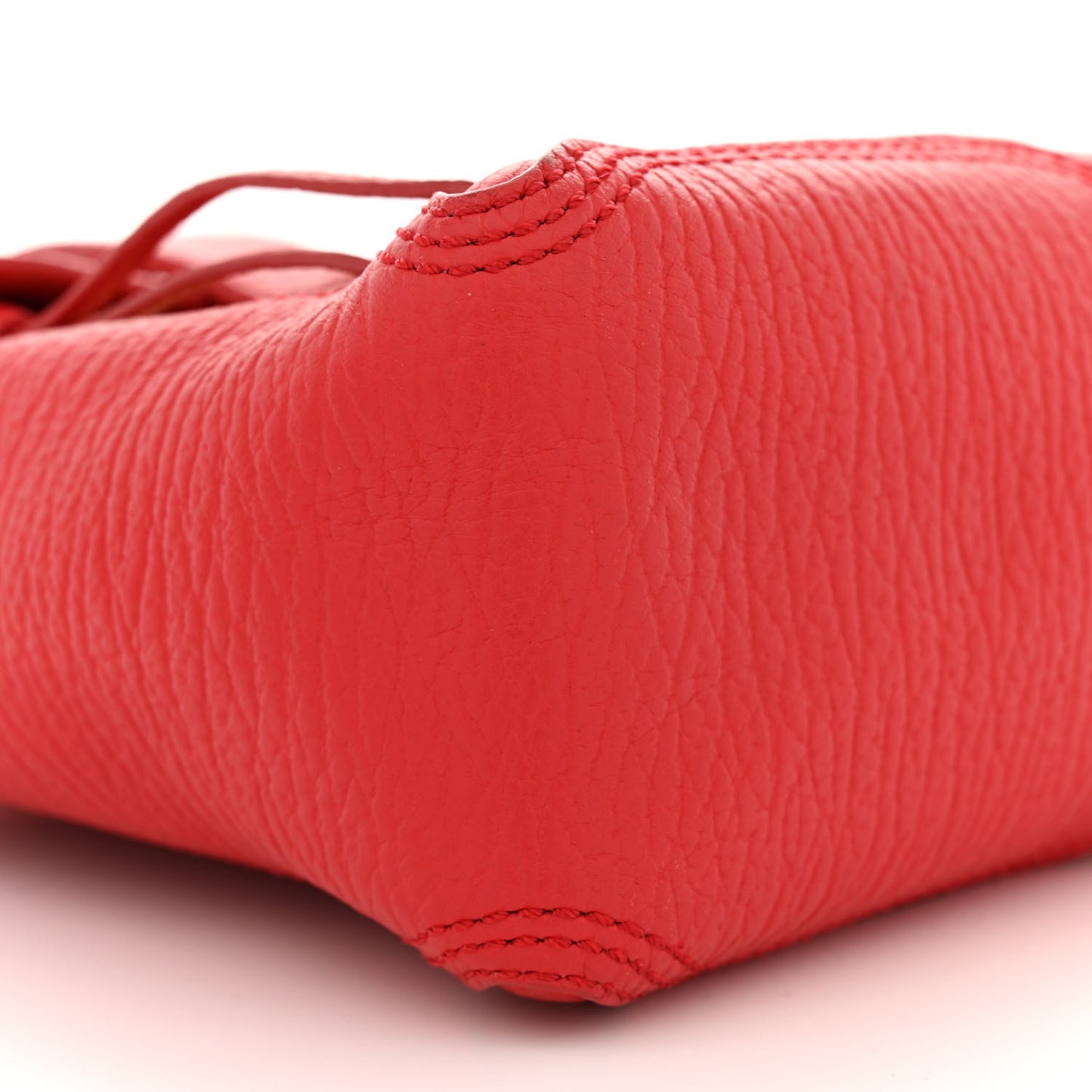 Textured Calfskin Mini Pashli Satchel Red