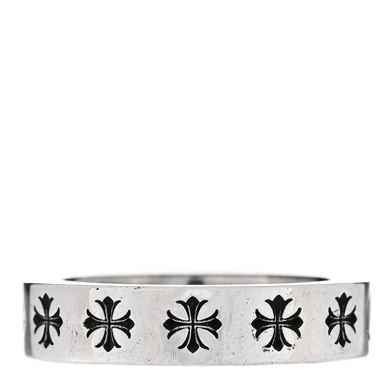 Chrome Hearts Sterling Silver Forever Spacer Ring 62 10 3 of 6
