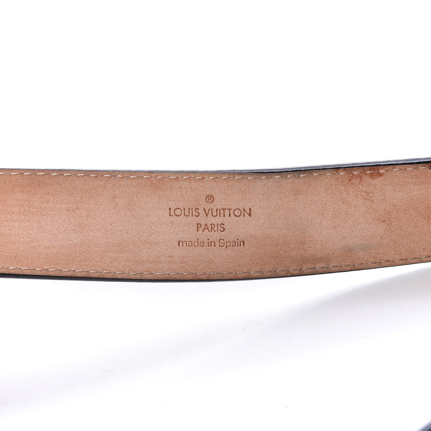 Louis Vuitton Epi 30mm LV Initiales Belt 85 34 Black 5 of 8