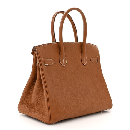 Hermes Togo Birkin 30 Gold 2 of 9