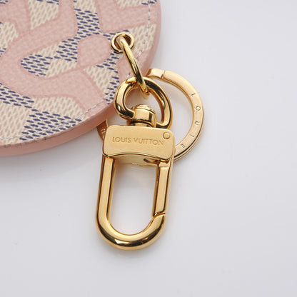 Louis Vuitton Damier Azur Tahitienne Bag Charm Key Ring 5 of 5