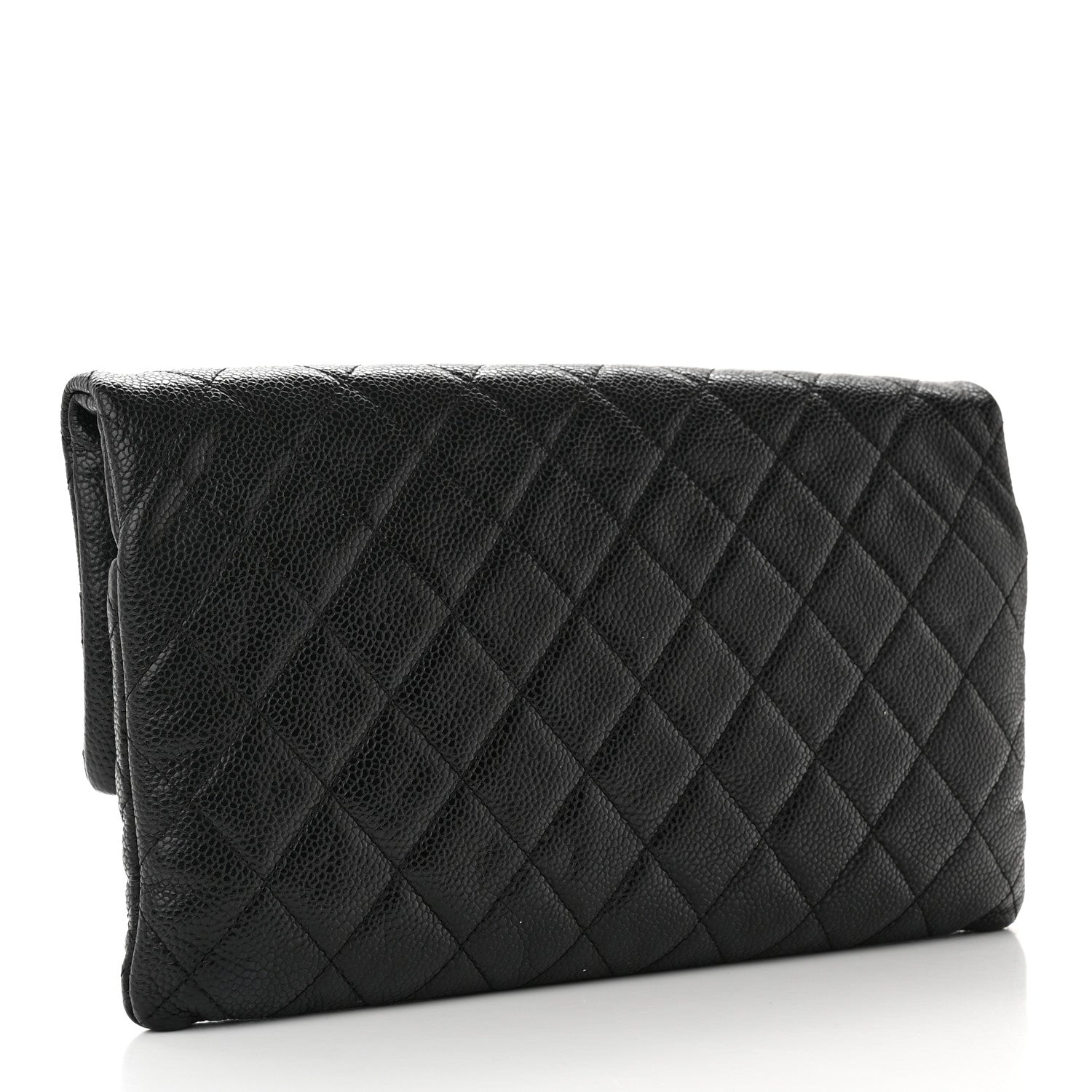 Chanel Caviar Quilted CC Beauty Clutch Black 3 of 14
