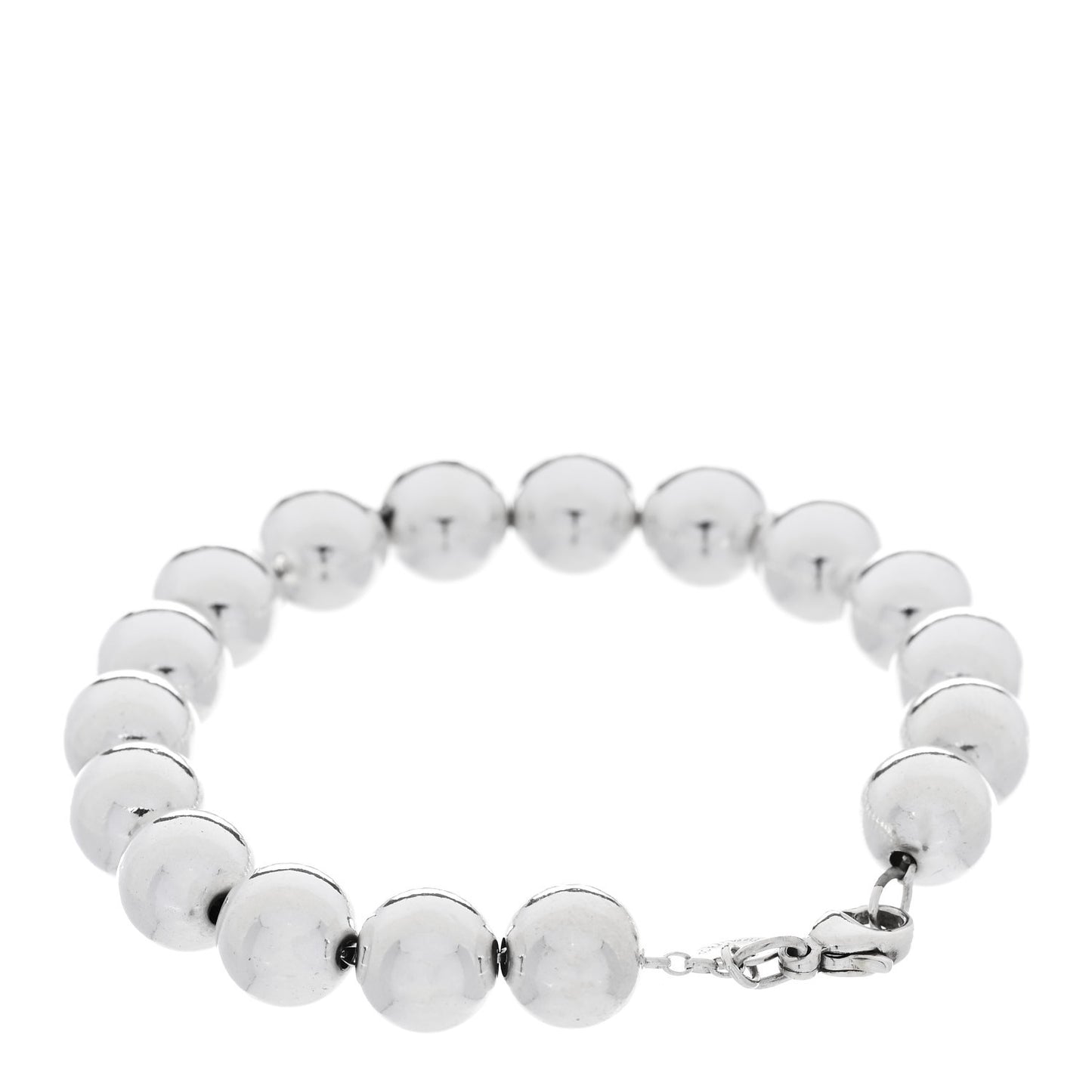Sterling Silver 10mm Hardwear Ball Bracelet