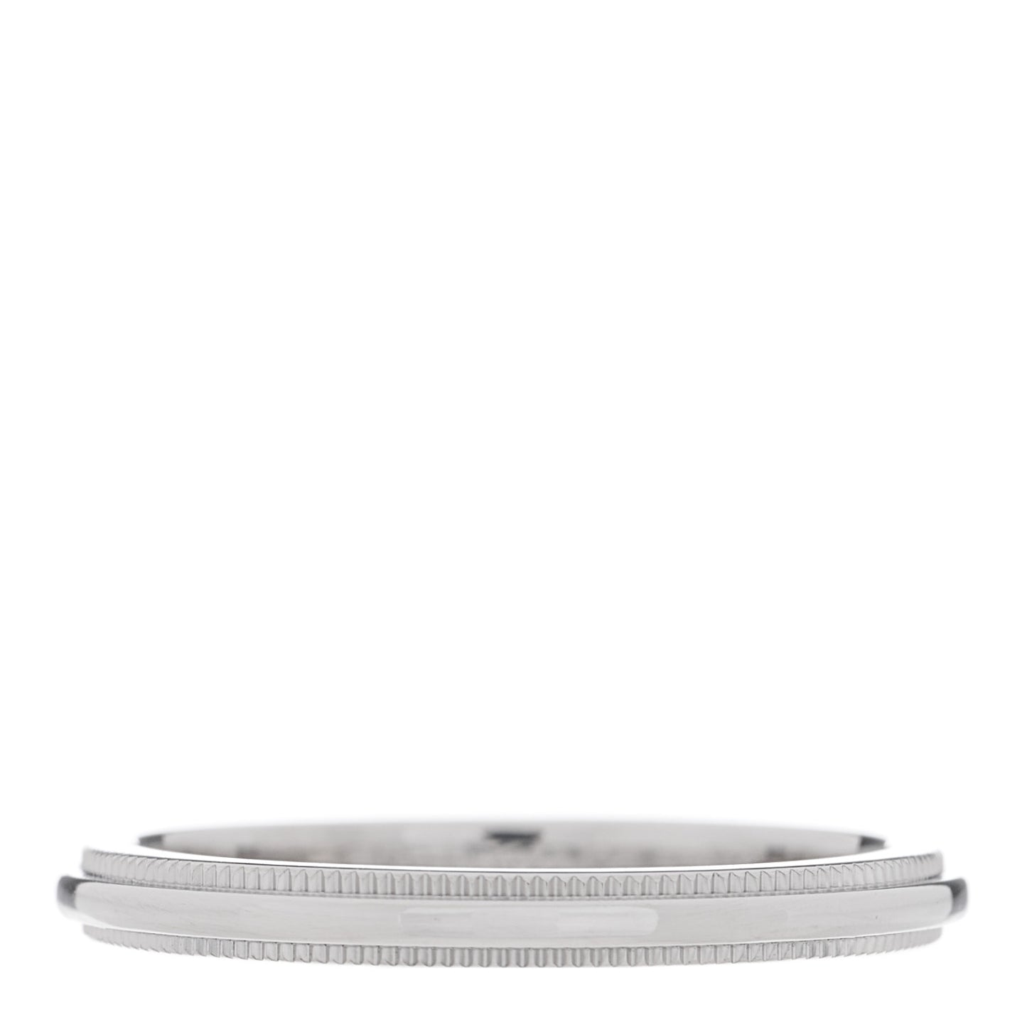 Platinum 2mm Milgrain Wedding Band Ring 51 5.75