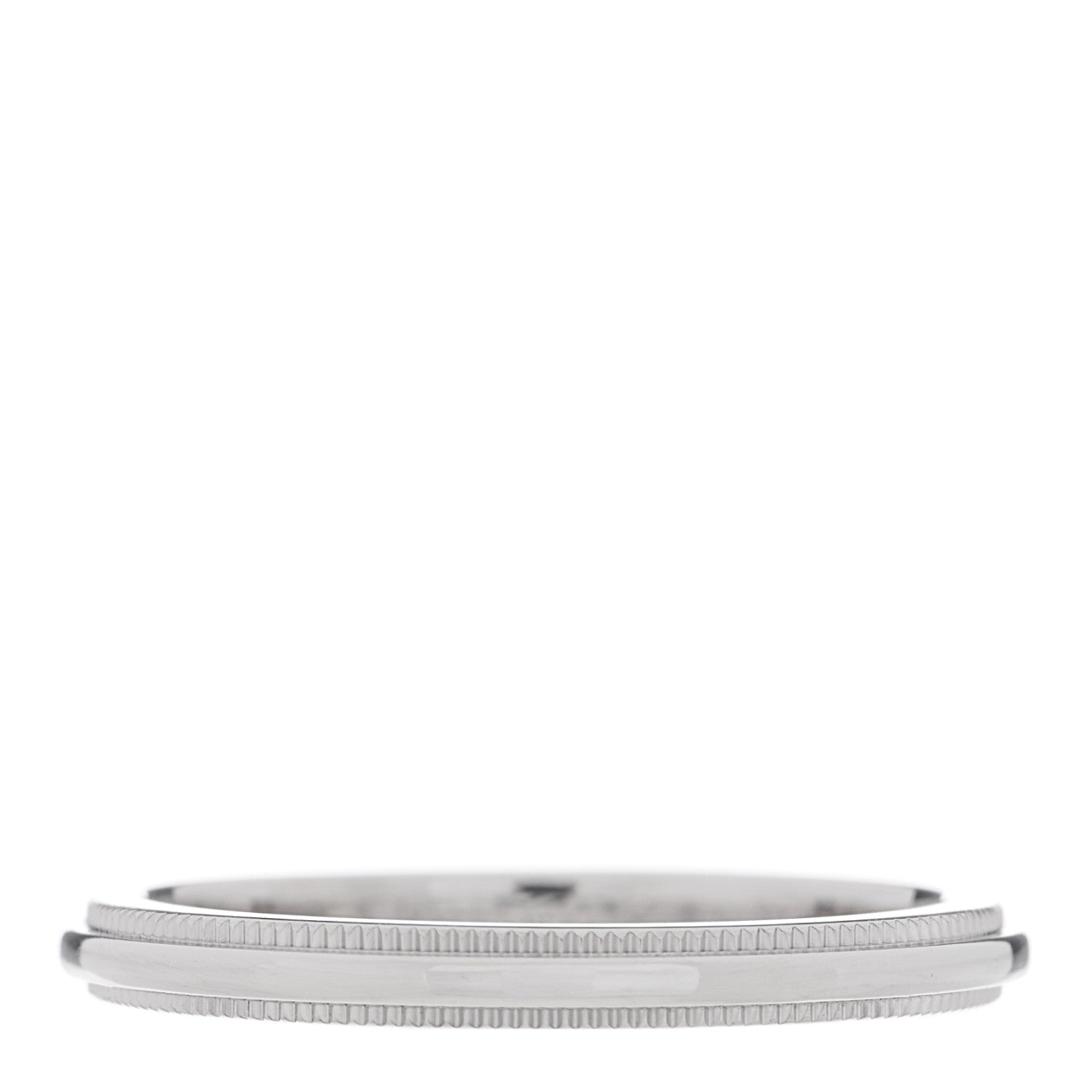 Tiffany Platinum 2mm Milgrain Wedding Band Ring 51 5.75 1 of 4