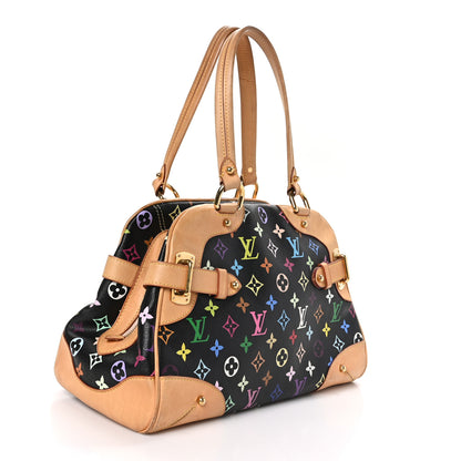 Louis Vuitton Monogram Multicolor Claudia Black 2 of 12