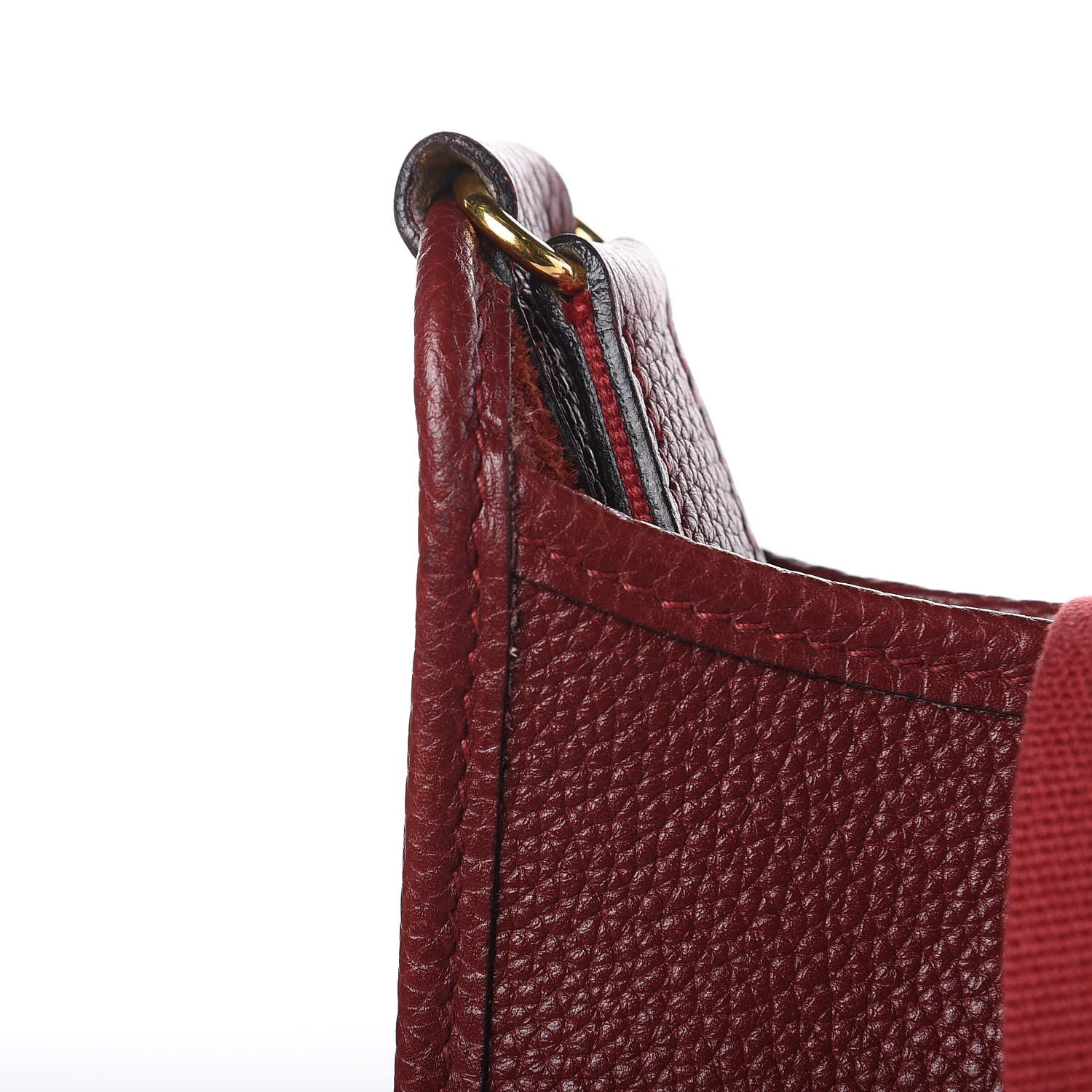 Hermes Togo Vespa PM Rouge H 10 of 12
