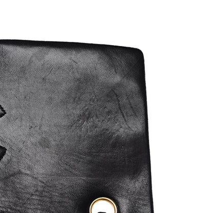 Chanel Lambskin Quilted Medium Single Flap Black 15 of 16