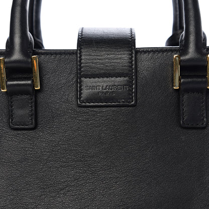 Saint Laurent Calfskin Monogram Baby Cabas Black 12 of 15