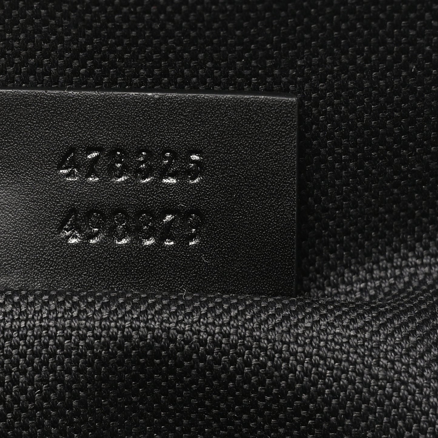 GG Supreme Monogram Web Belt Bag Black Grey