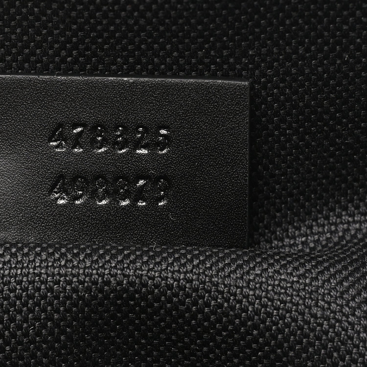 Gucci GG Supreme Monogram Web Belt Bag Black Grey 7 of 10