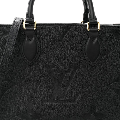 Louis Vuitton Empreinte Monogram Giant Onthego PM Black 7 of 9