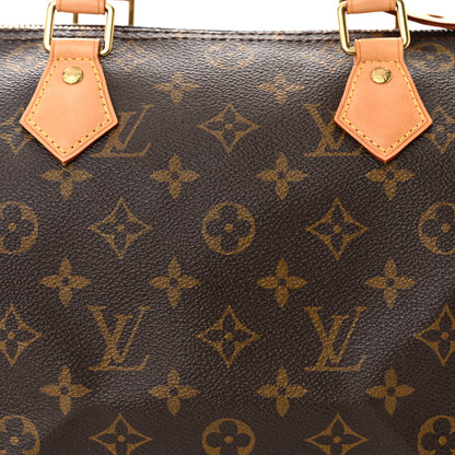 Louis Vuitton LOUIS VUITTON Monogram Speedy 30 7 of 9