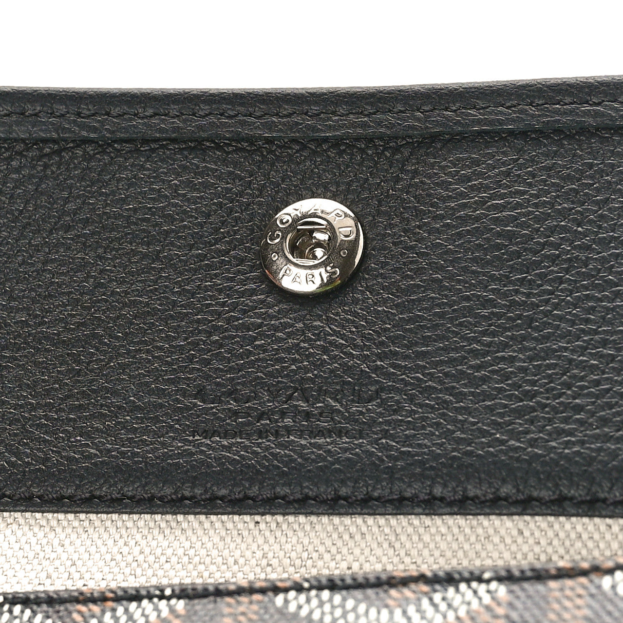 Goyard Goyardine Pouch Black 6 of 8