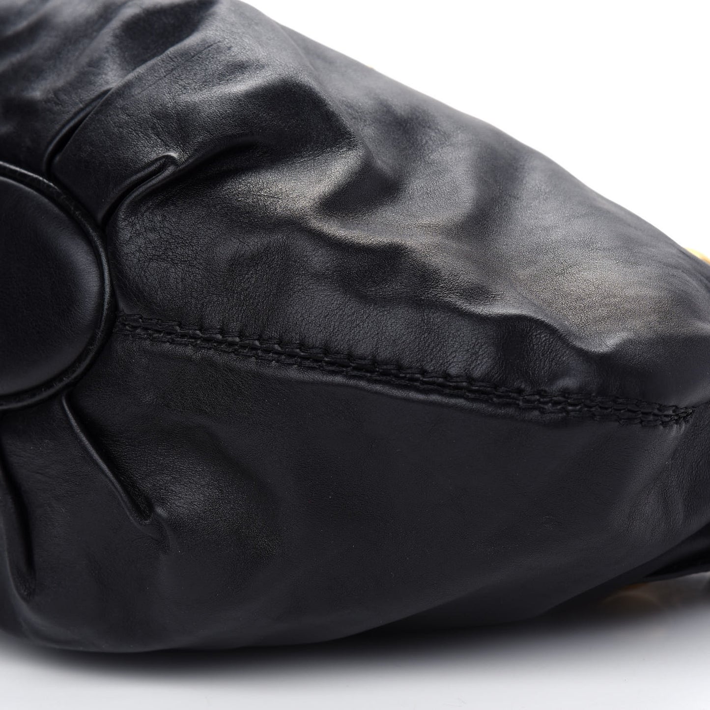 Calfskin Babouska Hobo Black