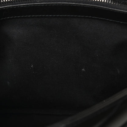 Saint Laurent Calfskin Y Quilted Monogram Medium Loulou Chain Satchel Black 6 of 14