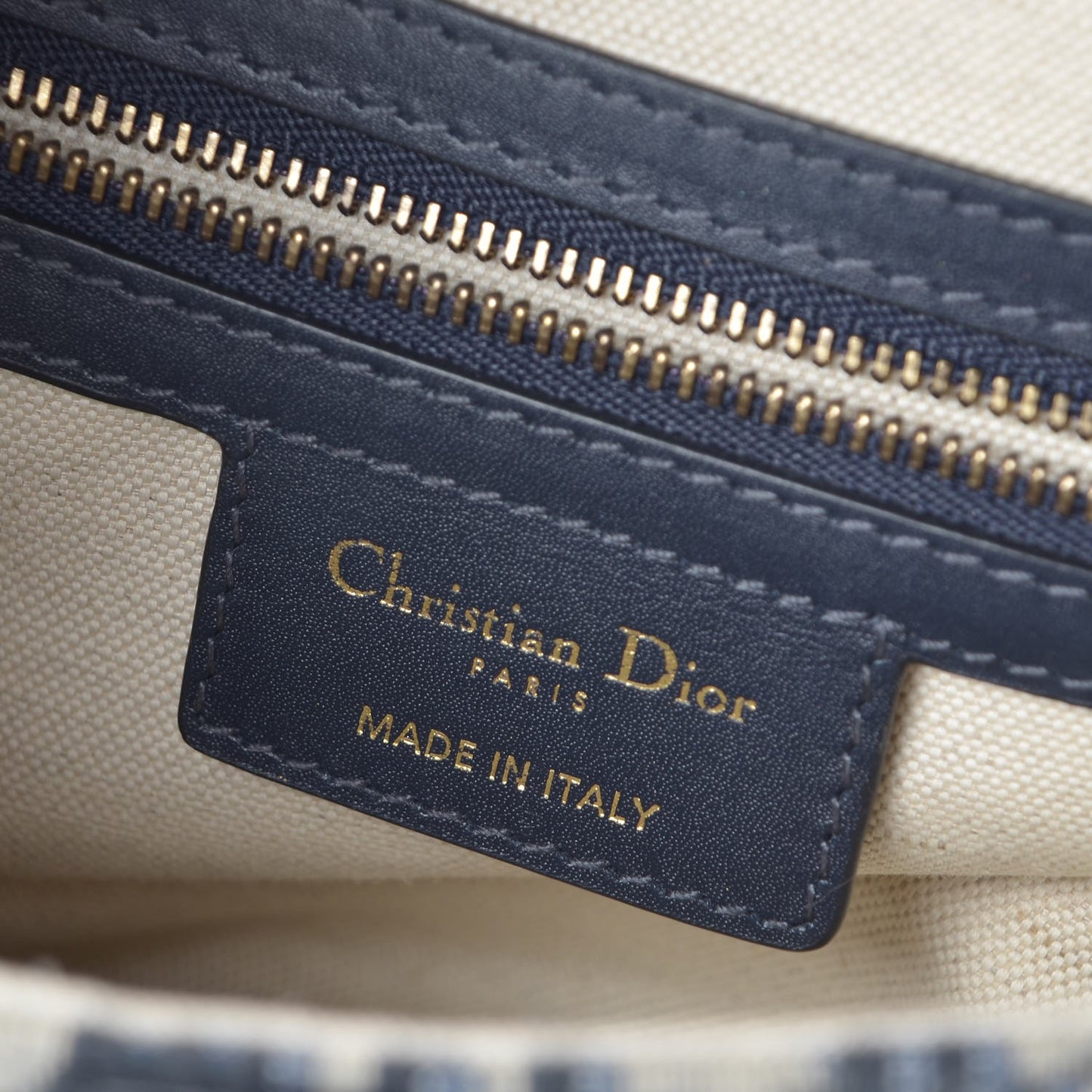 Oblique Saddle Bag Blue