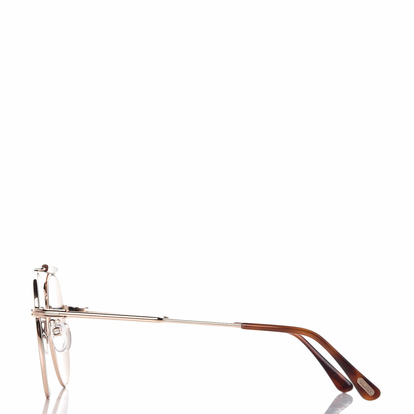 Sean Aviator Sunglasses TF536 Rose Gold Havana