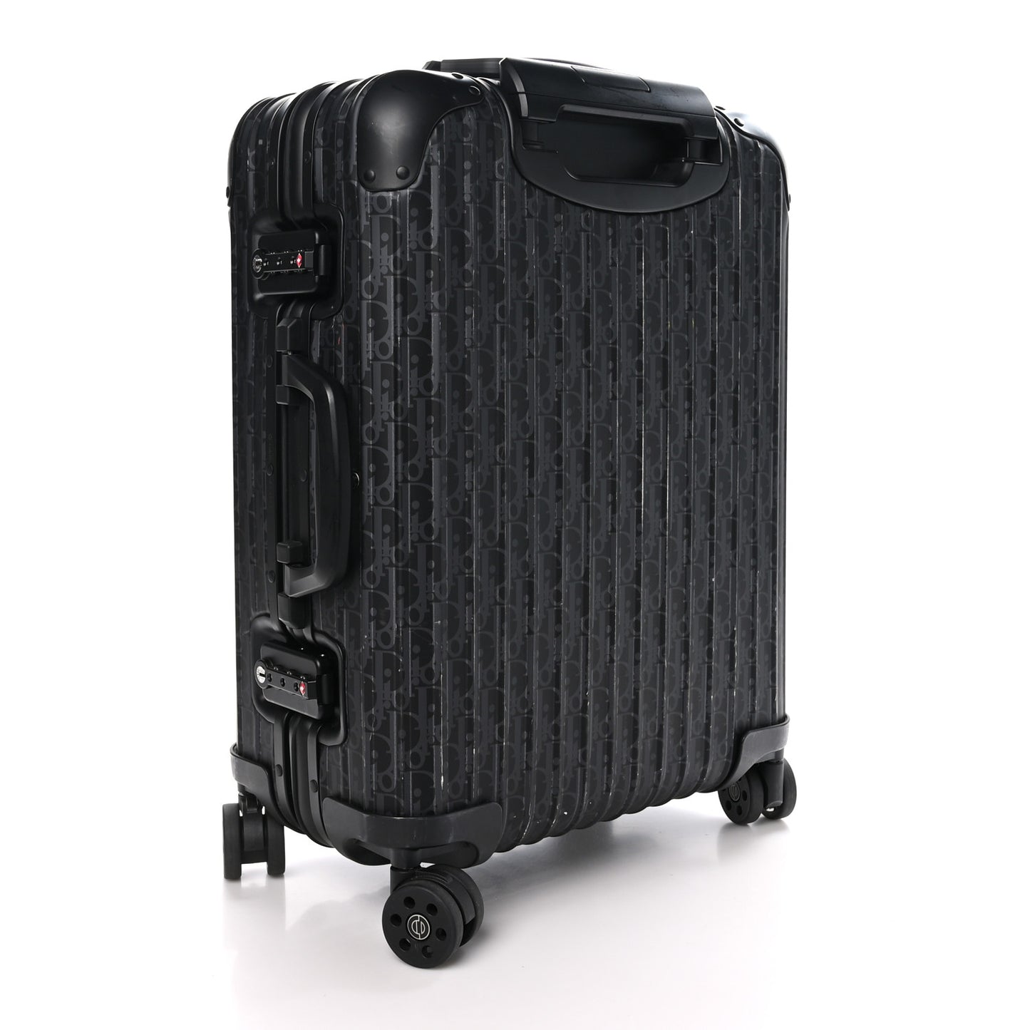 X RIMOWA Aluminum Gradient Cabin Luggage Black