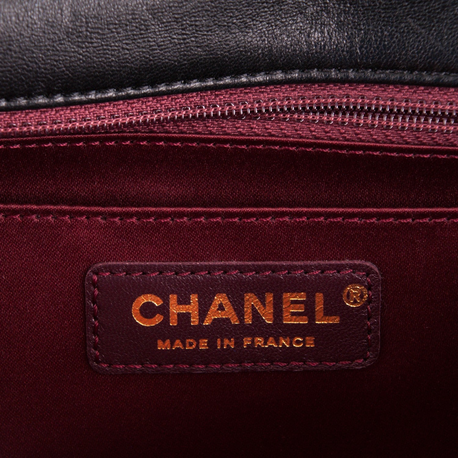 Chanel Lambskin Quilted Large Golden Class Flap Black 6 of 7