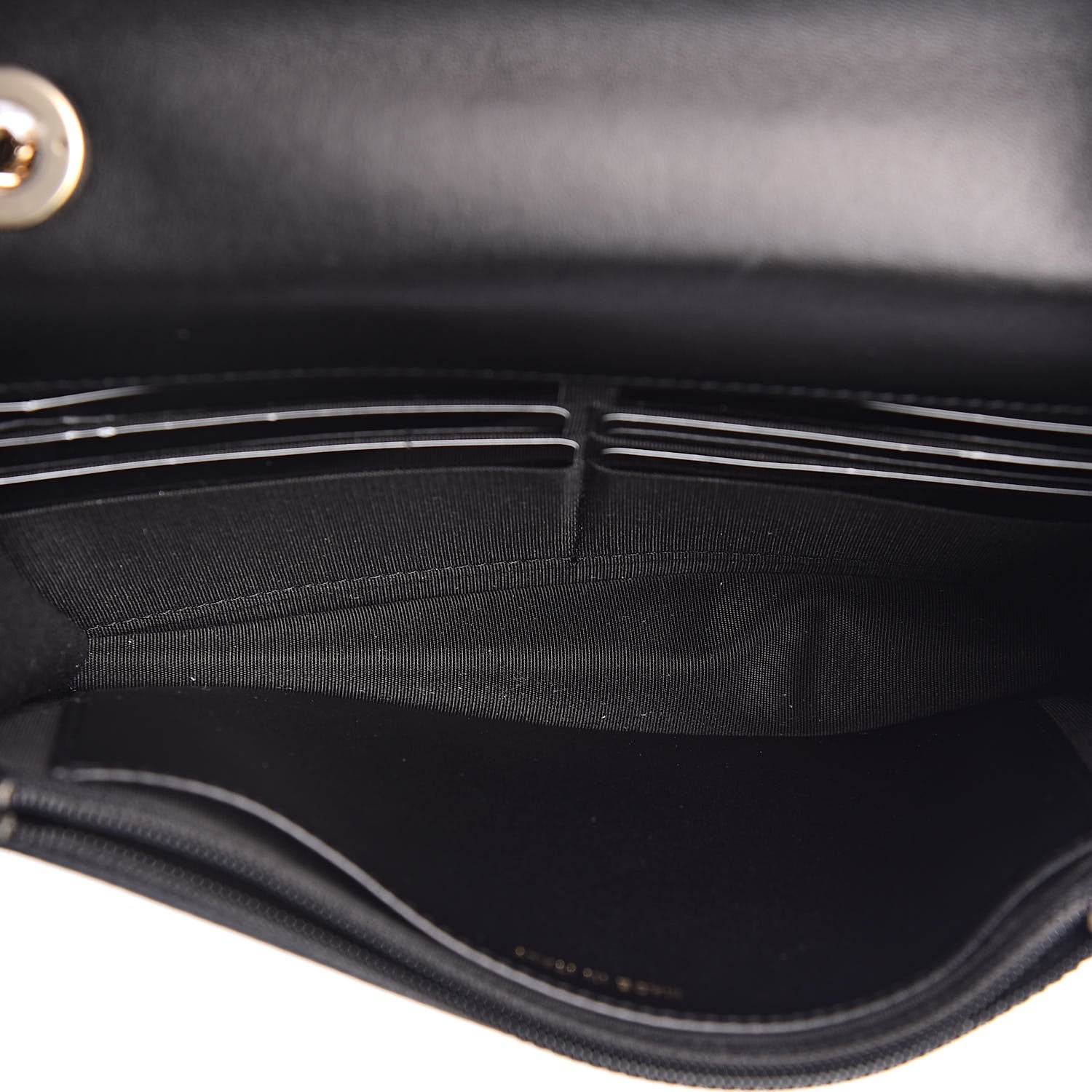 Chanel Lambskin Quilted Trendy CC Wallet On Chain WOC Black 6 of 13