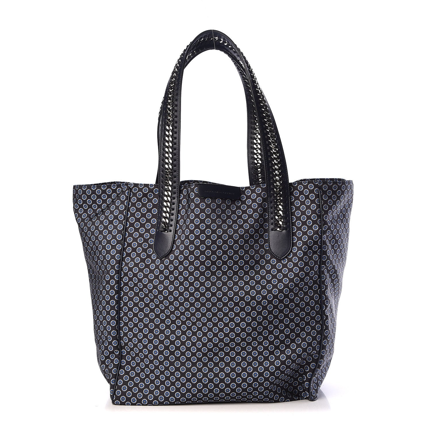 Stella McCartney Nylon Go Flower Print Falabella Tote Blue 1 of 9