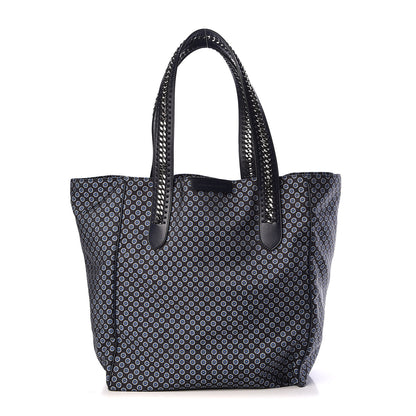 Stella McCartney Nylon Go Flower Print Falabella Tote Blue 1 of 9