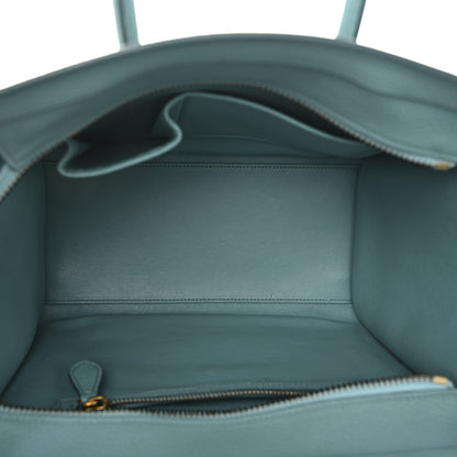 Celine Goatskin Micro Luggage Antarctic 5 of 13
