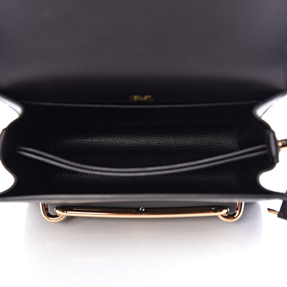 Hermes Evergrain Mini Sac Roulis Black 5 of 11