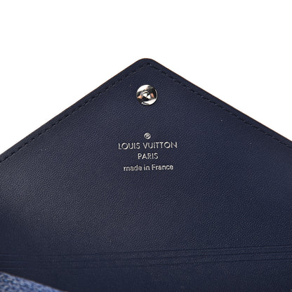 Louis Vuitton Monogram Escale Medium Kirigami Pochette Insert Blue 6 of 7
