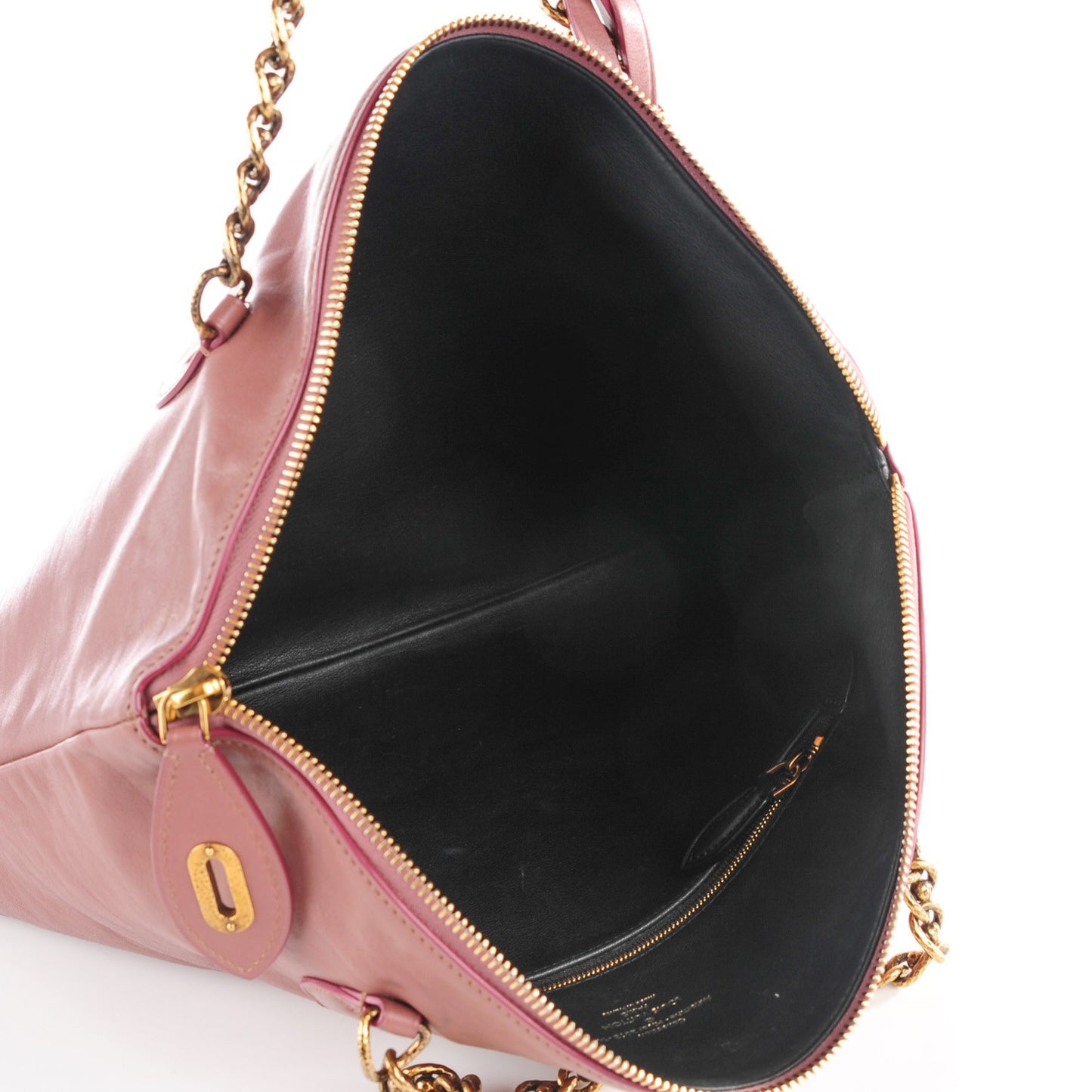 Cuir Boudoir Lockit Chain Rose