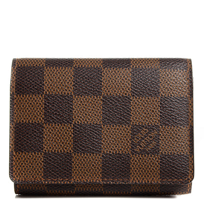 Louis Vuitton Damier Ebene Business Card Holder 1 of 7
