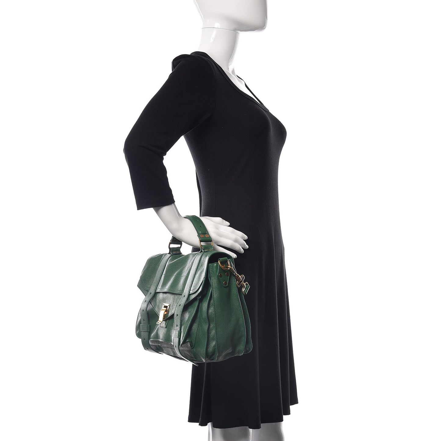 Lambskin Medium PS1 Satchel Watermelon