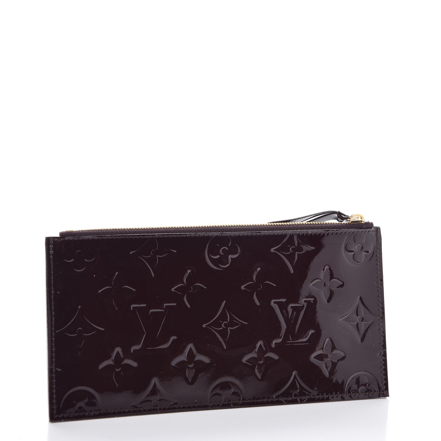 Louis Vuitton Vernis Pochette Felicie Chain Wallet Amarante 9 of 16
