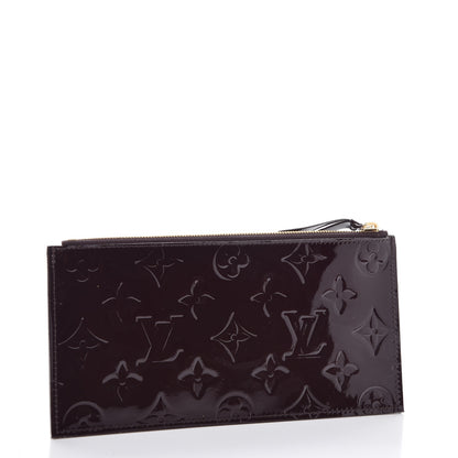 Louis Vuitton Vernis Pochette Felicie Chain Wallet Amarante 9 of 16