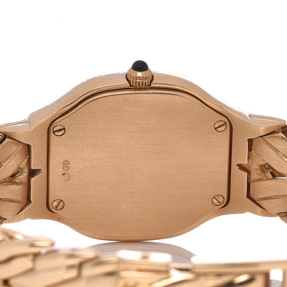 Patek Philippe 18K Yellow Gold Diamond La Flamme Quartz Watch 481513 5 of 6