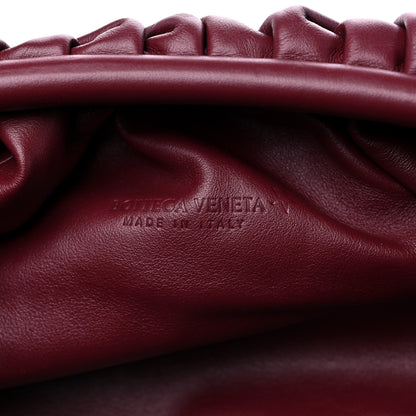 Bottega Veneta Smooth Butter Calf The Pouch Oversized Clutch Bordeaux 6 of 9