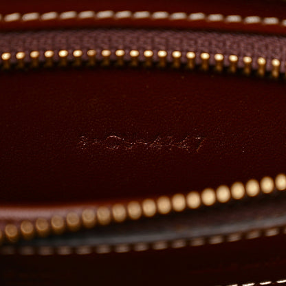 Celine Satinated Natural Calfskin Micro Luggage Dark Brown 7 of 14