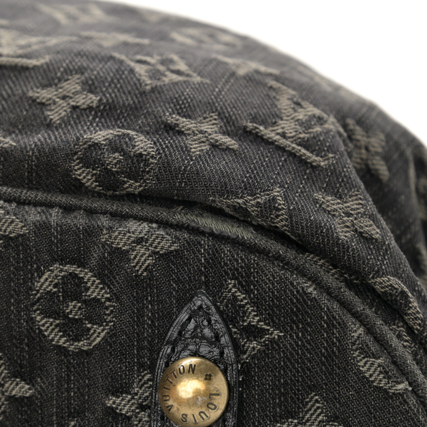 Louis Vuitton Denim Mahina XL Black 11 of 18