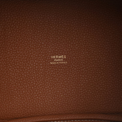 Hermes Taurillon Clemence Picotin Lock 18 PM Gold 6 of 11