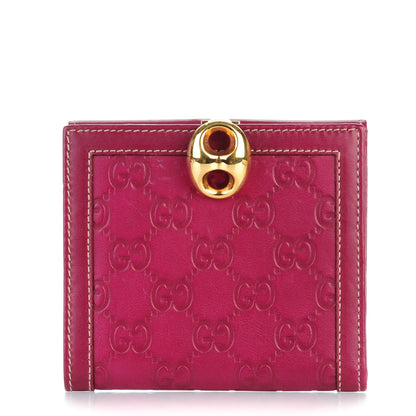 Gucci Guccissima Wave French Wallet 1 of 8