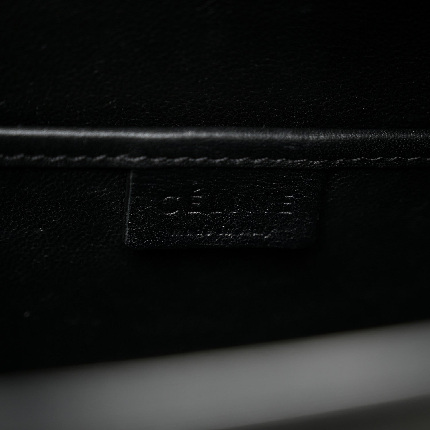 Celine Smooth Calfskin Nano Luggage Black 7 of 11