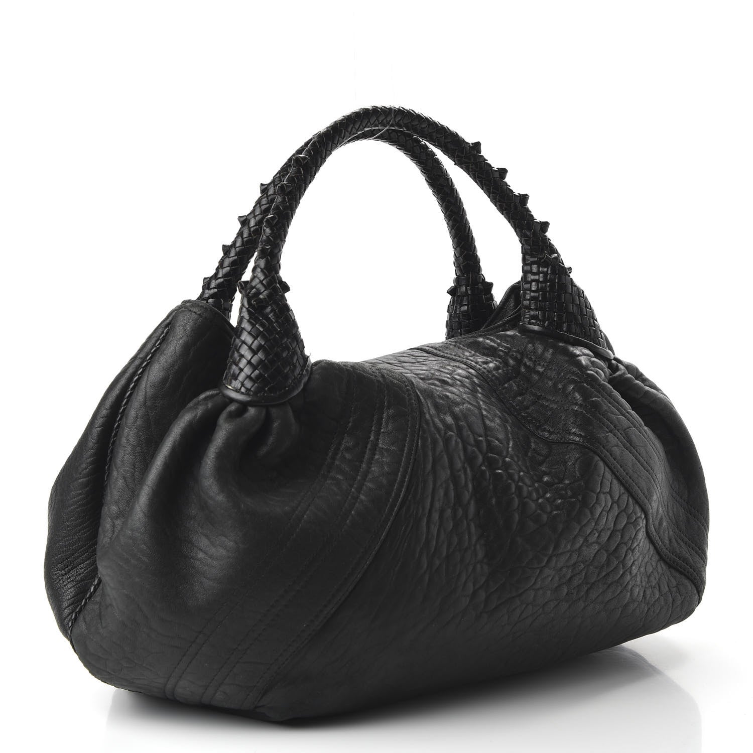 Fendi Nappa Nuvolata Spy Black 3 of 10