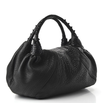 Fendi Nappa Nuvolata Spy Black 3 of 10