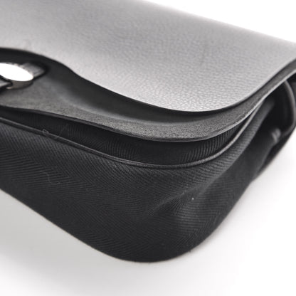 Hermes Vache Liegee Toile Sac Colorado PM Black 9 of 14