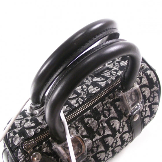 Christian Dior Monogram Small Boston Black 5 of 8